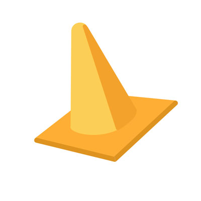 Picture of traffic cone