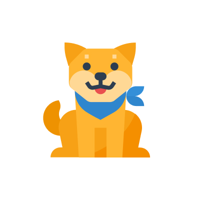 PawPals mascot Shiba