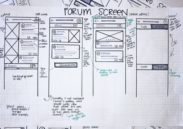 Paper Wireframes